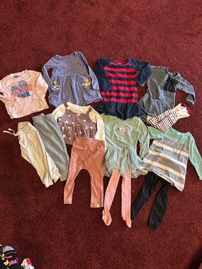 Toddler Girls Mixed Clothing Lot